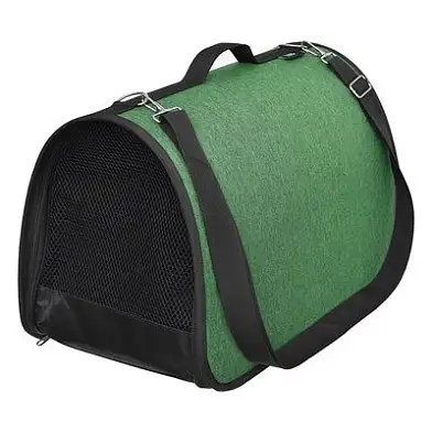 СКИДКА Lelap сумка-переноска "Папильон" для собак и кошек, зеленый