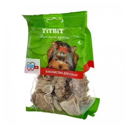 Купить titbit лакомство для собак легкое баранье - мягкая упаковка